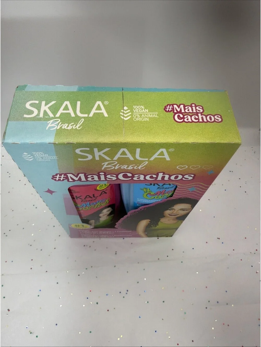 Skala Brasil Mais Cachos Shampoo & Conditioner Set 325ml Curl & Kinky Hair Vegan